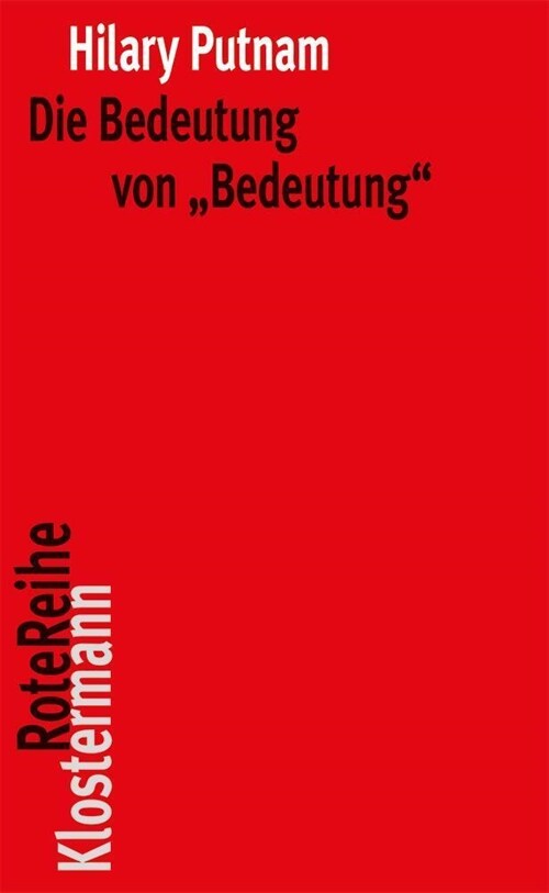 Die Bedeutung Von Bedeutung (Paperback, 4)