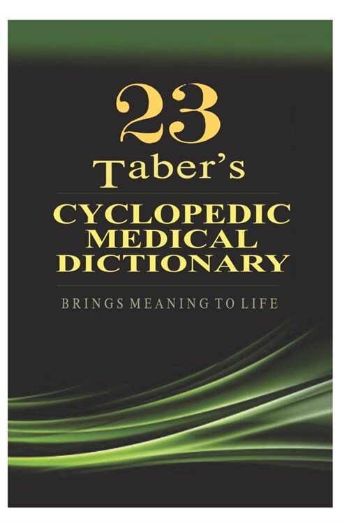 Tabers Cyclopedic Medical Dictionary (Paperback)