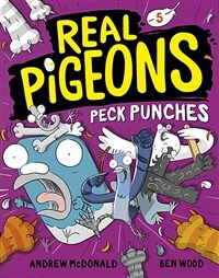 Real Pigeons Peck Punches (Book 5) (Hardcover)