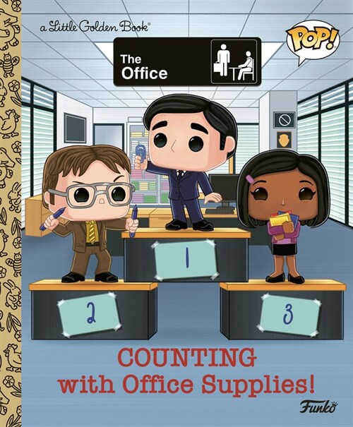 The Office: Counting with Office Supplies! (Funko Pop!) (Hardcover)