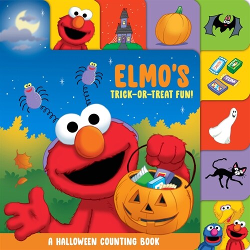 Elmos Trick-Or-Treat Fun!: A Halloween Counting Book (Sesame Street) (Board Books)