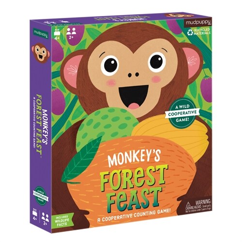 Monkeys Forest Feast Cooperative Game (Board Games)