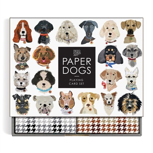 Paper Dogs Playing Card Set (Board Games)