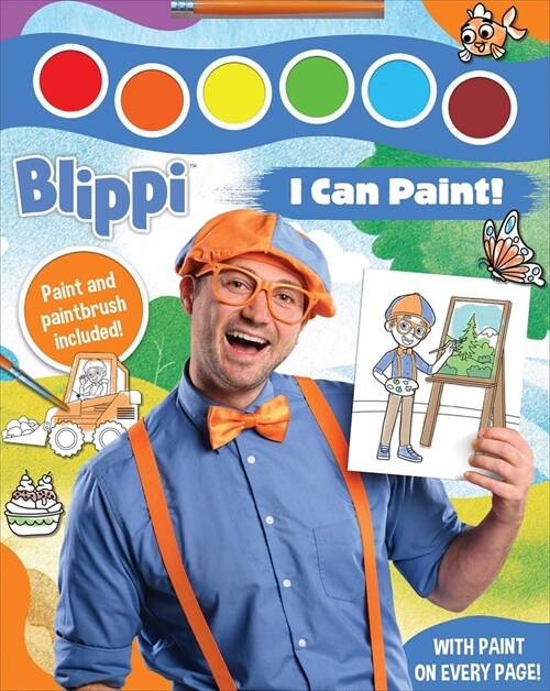 Blippi: I Can Paint! (Paperback)