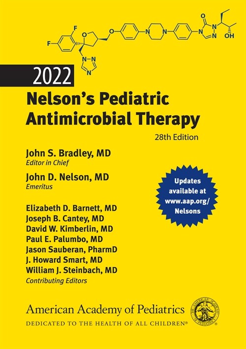 2022 Nelsons Pediatric Antimicrobial Therapy (Paperback, 28)