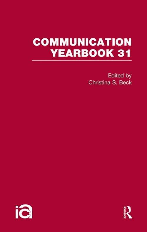 Communication Yearbook 31 (Paperback, 1)