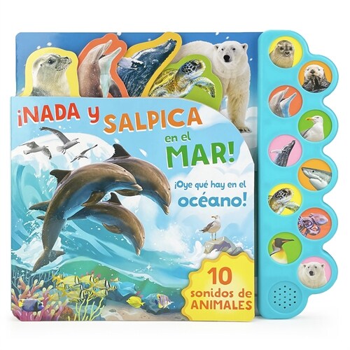 좳ada Y Salpica En El Mar! / Swim, Splash, in the Sea! (Spanish Edition) (Board Books)