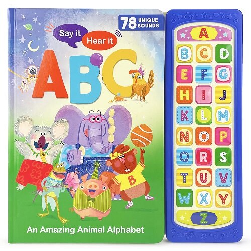 Say It, Hear It: ABC Animals Alphabet (Board Book)