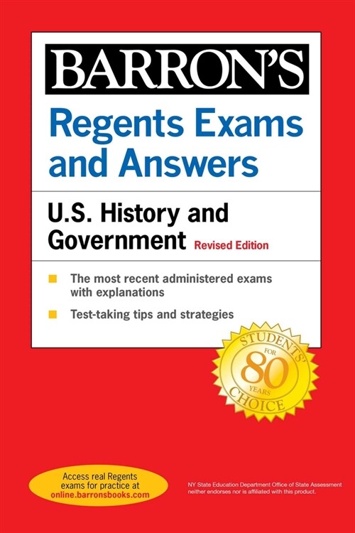 Regents Exams and Answers: U.S. History and Government Revised Edition (Prebound)