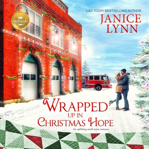 Wrapped Up in Christmas Hope: An Uplifting Small Town Romance (MP3 CD)