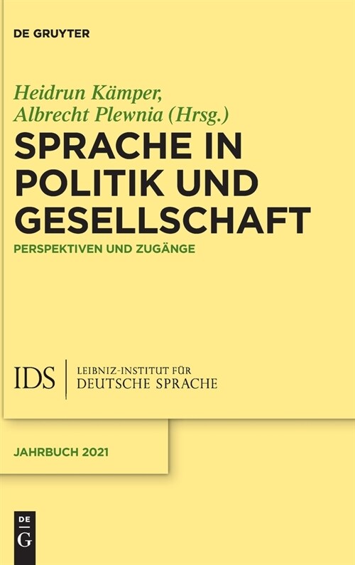Sprache in Politik und Gesellschaft (Hardcover)