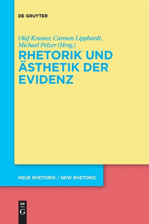 Rhetorik Und 훥thetik Der Evidenz (Paperback)