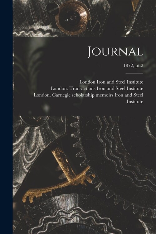 Journal; 1872, pt.2 (Paperback)