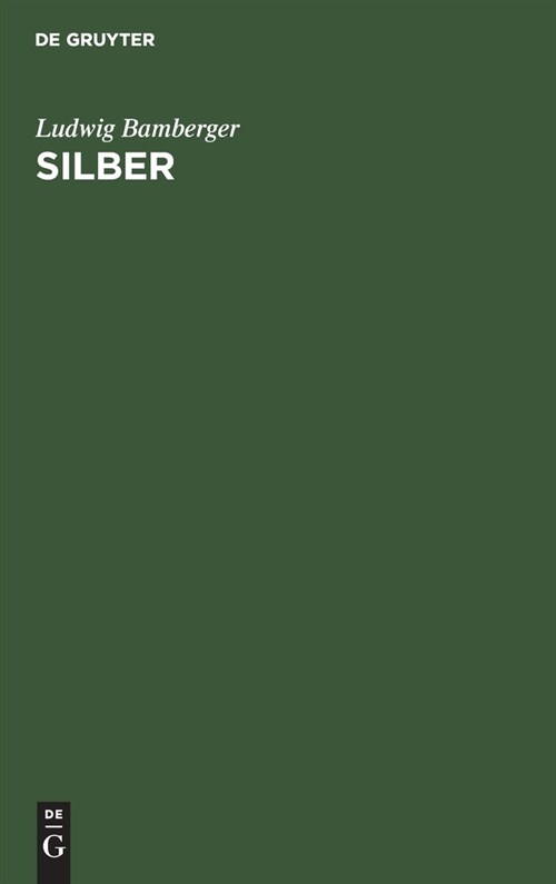 Silber (Hardcover, 3, 3. Aufl. Sonder)
