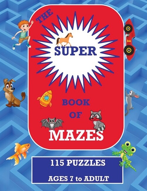 The Super Book of Mazes (Paperback)