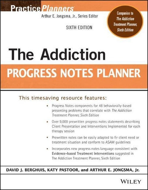 The Addiction Progress Notes Planner (Paperback, 6)