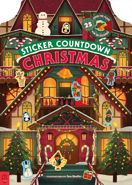 Sticker Countdown: Christmas (Hardcover)