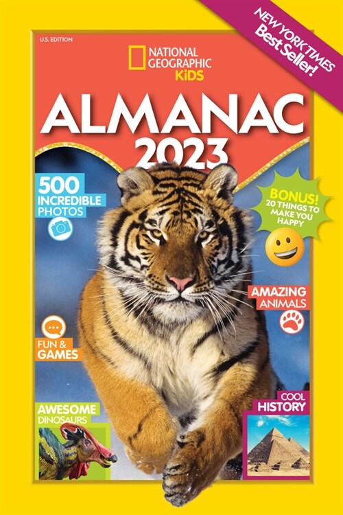 National Geographic Kids Almanac 2023 (Us Edition) (Paperback)