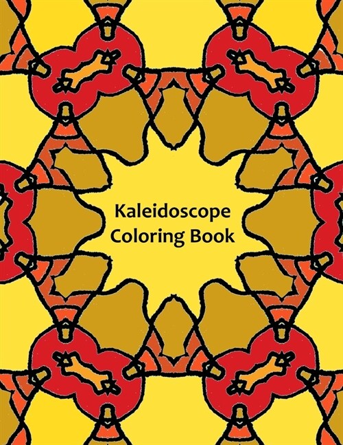 Kaleidoscope Coloring Book (Paperback)