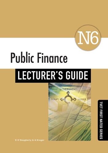 Public Finance N6 Lecturers Guide (Paperback)