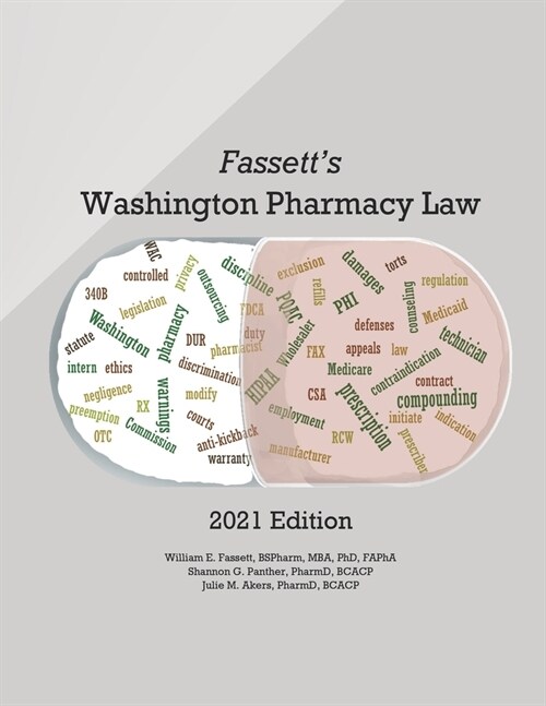 Fassetts Washington Pharmacy Law 2021 (Paperback)