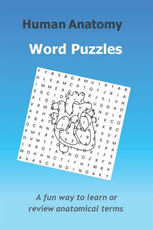 Word Search Puzzles Human Anatomy (Paperback)