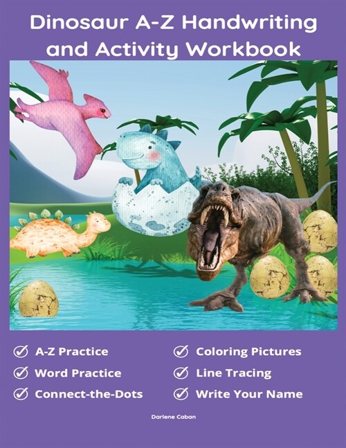 Dinosaur A-Z Handwriting And Activity Workbook (Paperback)