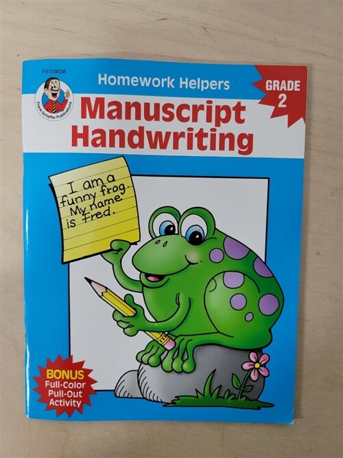 [중고] Manuscript Handwriting, Grade 2 (Paperback)