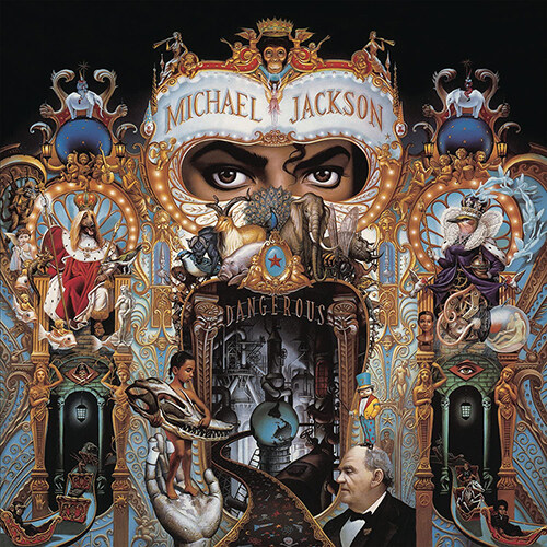 [수입] Michael Jackson - Dangerous [레드 & 블랙 소용돌이 컬러 2LP][한정반]