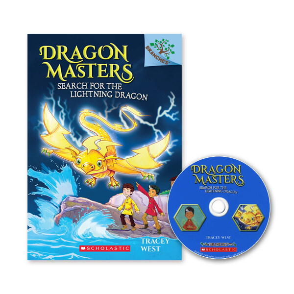 Dragon Masters #7 : Search for the Lightning Dragon (Paperback + CD + StoryPlus QR)