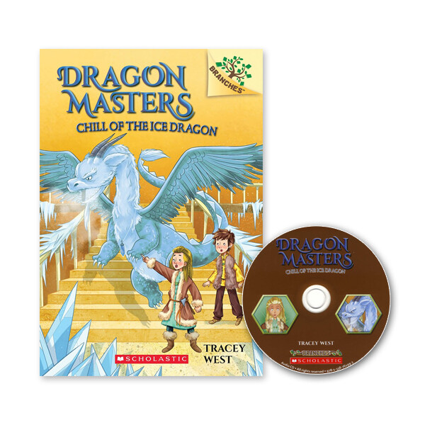 [중고] Dragon Masters #9 : Chill of the Ice Dragon (Paperback + CD + StoryPlus QR)