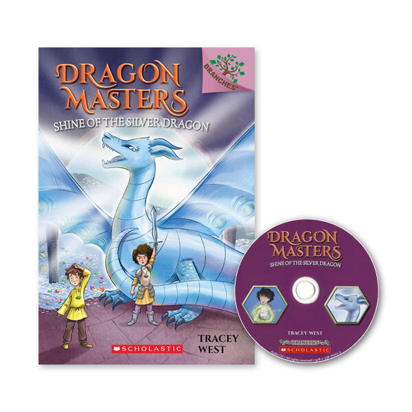Dragon Masters #11 : Shine of the Silver Dragon (Paperback + CD + StoryPlus QR)