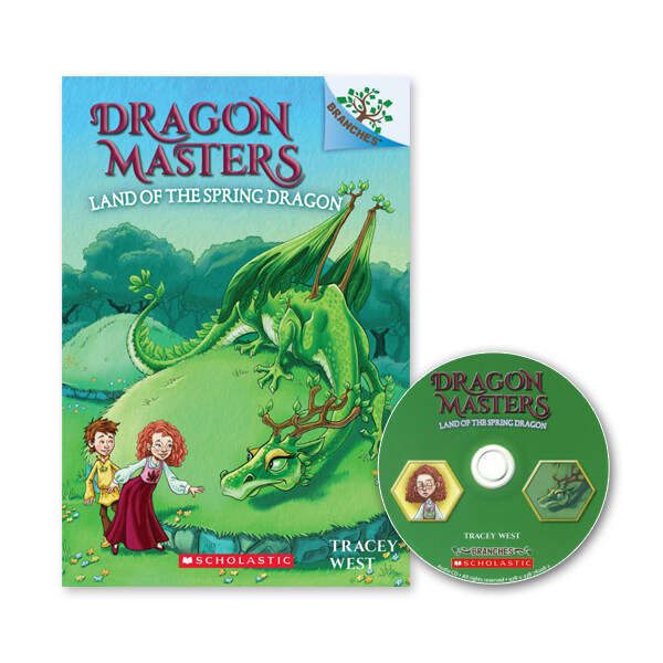 Dragon Masters #14 : Land of the Spring Dragon (Paperback + CD + StoryPlus QR)