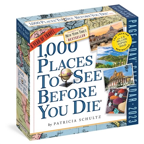 1,000 Places to See Before You Die Page-A-Day Calendar 2023: A Year of Travel (Daily)