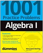 Algebra I: 1001 Practice Problems for Dummies (+ Free Online Practice) (Paperback)