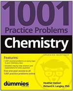 Chemistry: 1001 Practice Problems for Dummies (+ Free Online Practice) (Paperback)