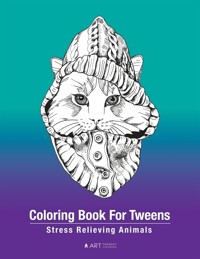 Tween Coloring Books For Girls: Stress Relieving Designs: Colouring Book  for Teenagers, Young Adults, Boys, Girls, Ages 9-12, 13-16, Arts Craft  Gift, (Paperback)