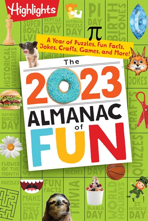 The 2023 Almanac of Fun: A Year of Puzzles, Fun Facts, Jokes, Crafts, Games, and More! (Paperback)
