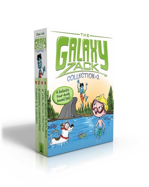 The Galaxy Zack Collection #2 (Boxed Set): Threes a Crowd!; A Green Christmas!; A Galactic Easter!; Drake Makes a Splash! (Paperback, Boxed Set)