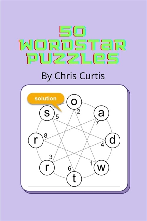 50 Wordstar Puzzles: A word game with a difference. (Paperback)