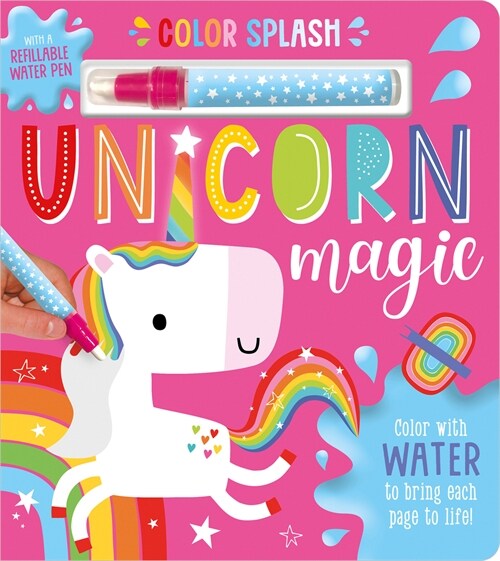 Color Splash Unicorn Magic (Paperback)