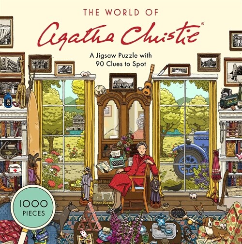 The World of Agatha Christie: 1000-piece Jigsaw : 1000-piece jigsaw with 90 clues to spot: The perfect family gift for fans of Agatha Christie (Jigsaw)