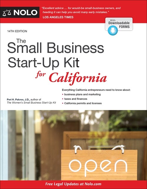 The Small Business Start-Up Kit for California (Paperback, 14)