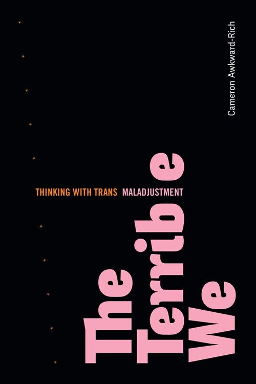 The Terrible We: Thinking with Trans Maladjustment (Hardcover)