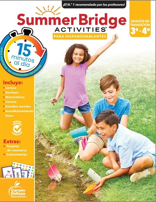 Summer Bridge Activities Spanish 3-4, Grades 3 - 4 (Paperback)