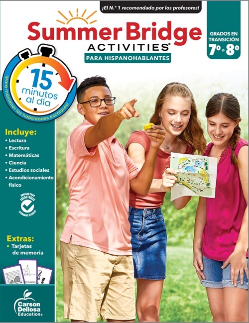 Summer Bridge Activities Spanish 7-8, Grades 7 - 8 (Paperback)