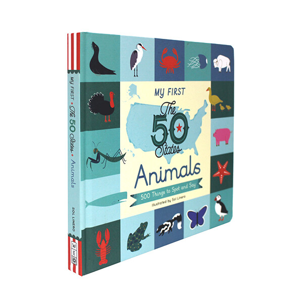 My First The 50 States Animals (Hardcover)