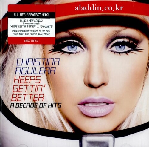 [중고] [수입] Christina Aguilera : Keeps Gettin‘ Better : A Decade Of Hits