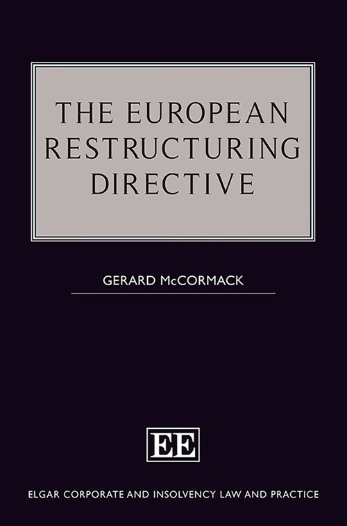 The European Restructuring Directive (Hardcover)