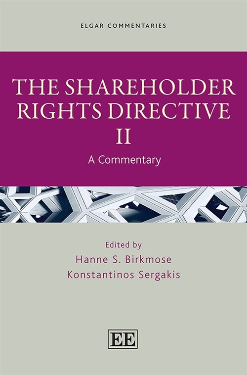 The Shareholder Rights Directive II (Hardcover)